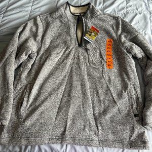 NWT Orvis Sherpa Lined Mens Sweater